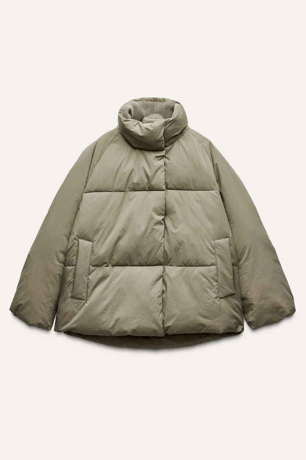 ZARA Sobretudos / Anoraques^ANORAQUE WATER REPELLENT ZW COLLECTION Bege