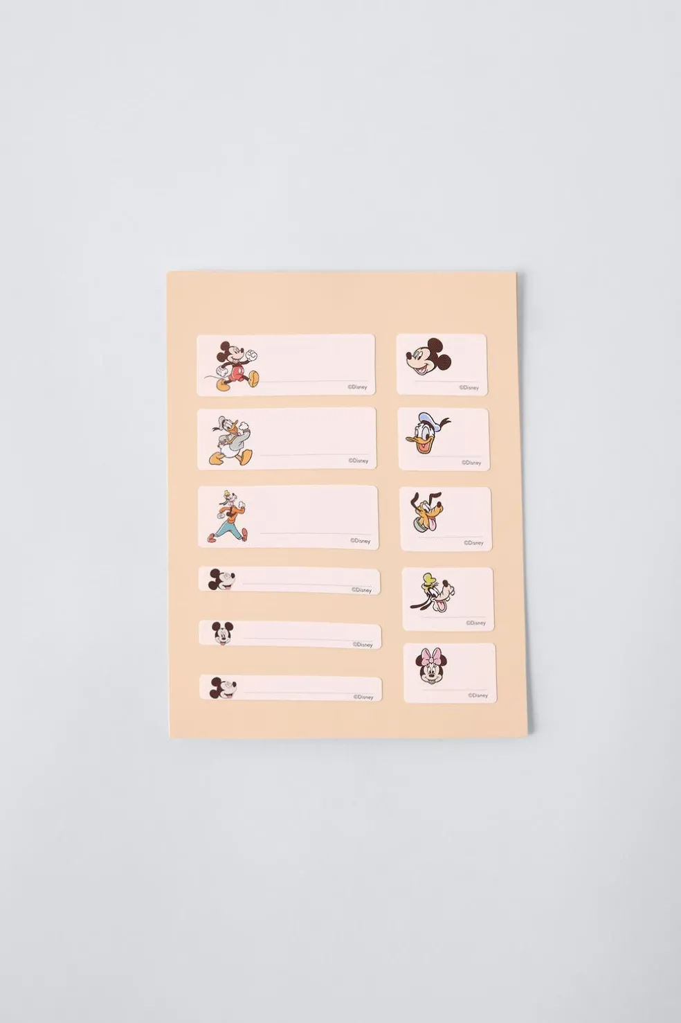 AUTOCOLANTES TERMOCOLANTES © DISNEY-ZARA Online