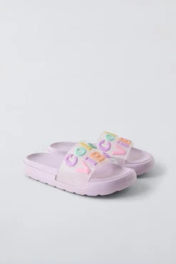 BABUCHAS DE BANHO COM BRILHO-ZARA Hot
