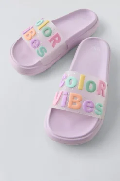BABUCHAS DE BANHO COM BRILHO-ZARA Hot