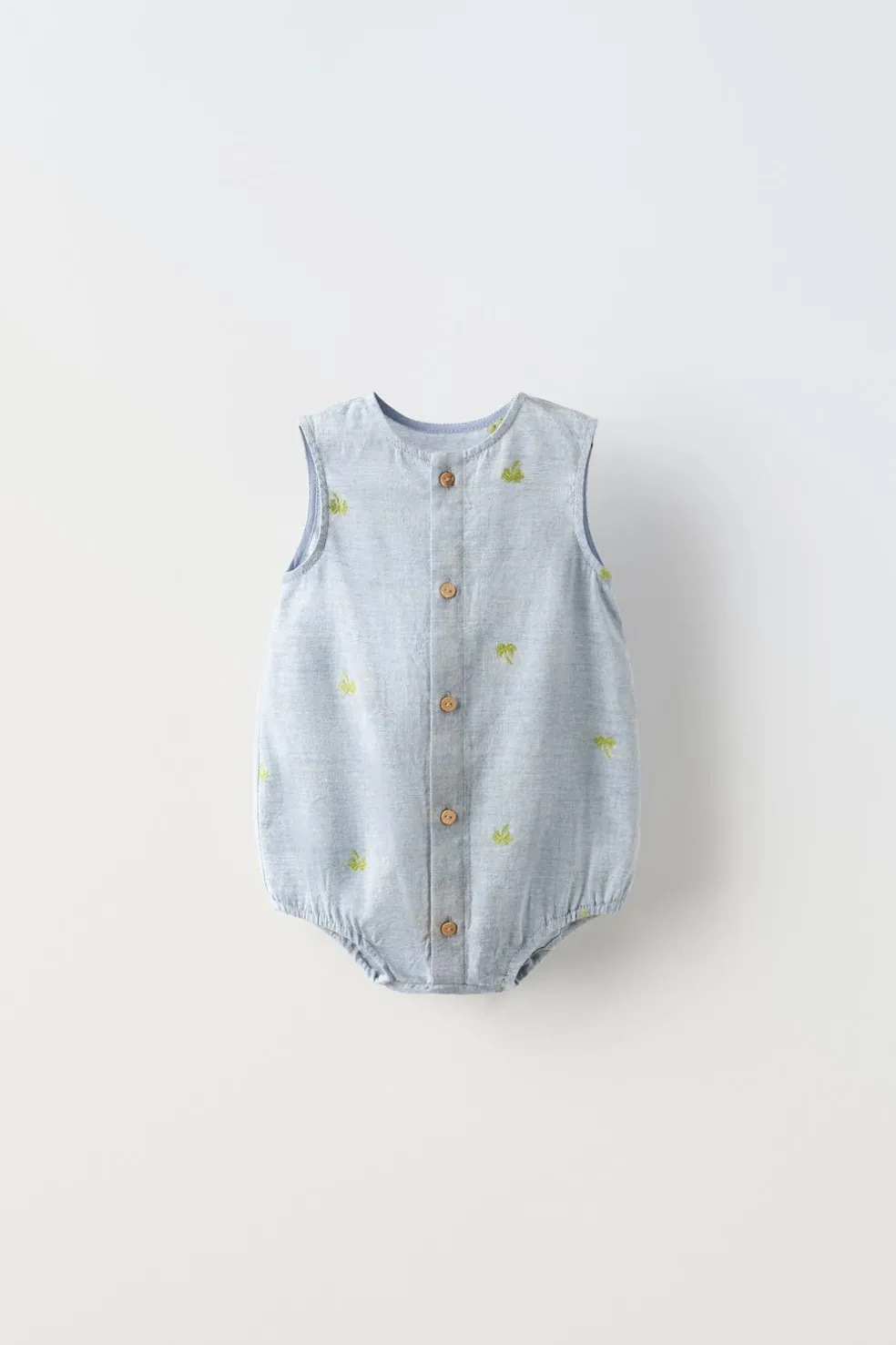 BABYGRO COM BORDADO DE PALMEIRAS-ZARA Flash Sale
