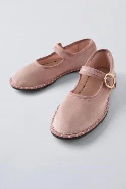 BAILARINA VELUDO-ZARA Best Sale