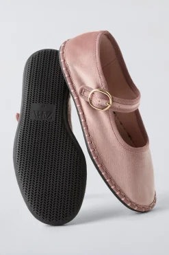 BAILARINA VELUDO-ZARA Best Sale