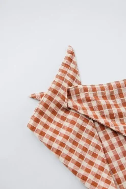 BANDANA AOS QUADRADOS VICHY-ZARA Store