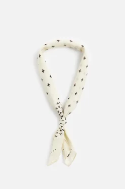 ZARA Acessórios^BANDANA COM ESTAMPADO COMBINADO Cru
