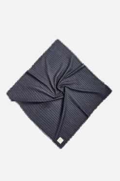 ZARA Acessórios^BANDANA COM ESTAMPADO ÀS RISCAS Azul-marinho