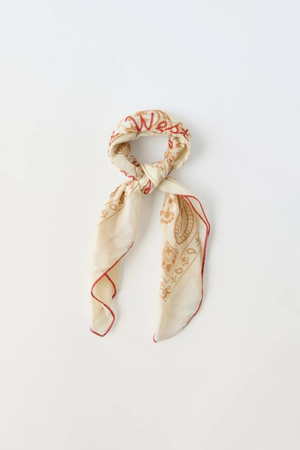 BANDANA COWBOY COM BORDADO-ZARA Shop