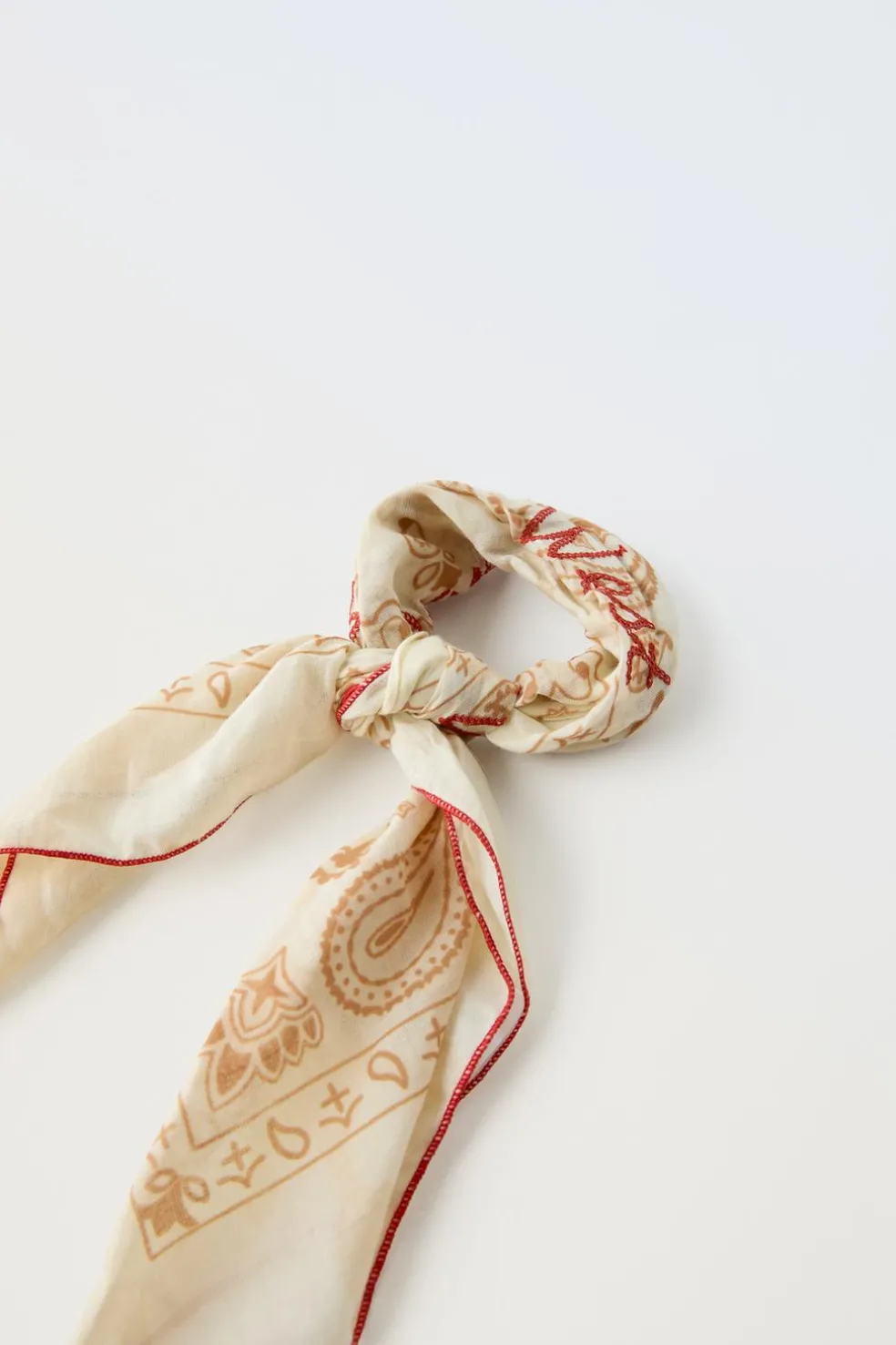 BANDANA COWBOY COM BORDADO-ZARA Shop