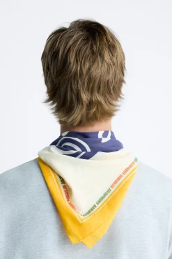 ZARA Acessórios^BANDANA ESTAMPADO TROPICAL Cru
