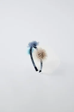 BANDOLETE COM FLORES E REDE PARA DISFARCE DE PRINCESA ESQUELETO-ZARA Sale
