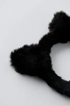 BANDOLETE COM ORELHAS DE PELO-ZARA Shop
