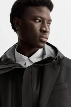 ZARA Blazers^BLAZER 100% LÃ Preto