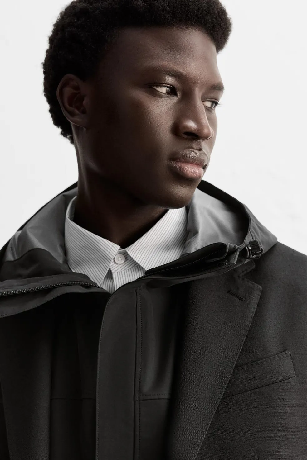 ZARA Blazers^BLAZER 100% LÃ Preto