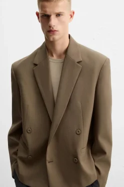 ZARA Blazers^BLAZER CROPPED FIT COM LÃ torrado