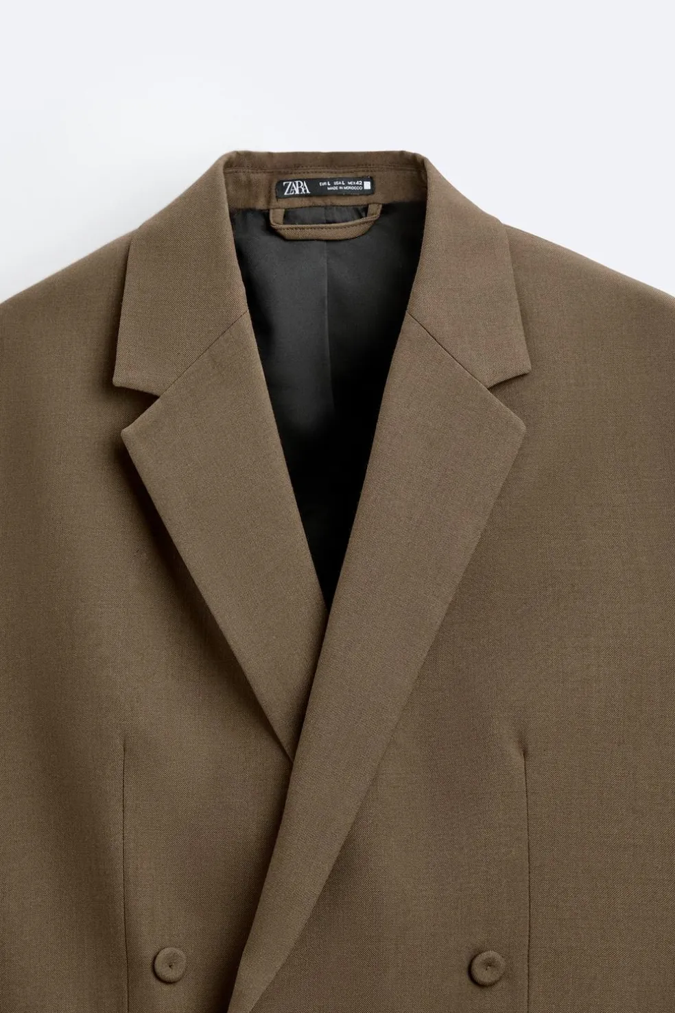 ZARA Blazers^BLAZER CROPPED FIT COM LÃ torrado