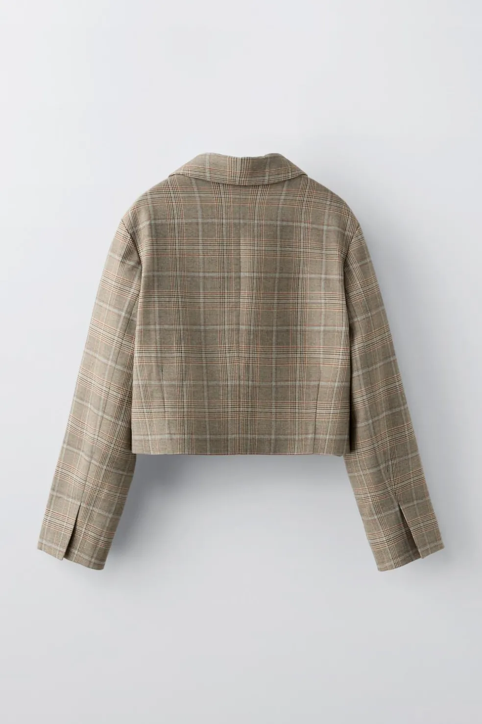 BLAZER CURTO AOS QUADRADOS-ZARA Hot