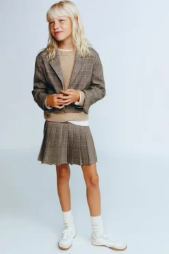 BLAZER CURTO AOS QUADRADOS-ZARA Hot