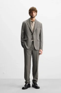 ZARA Blazers^BLAZER DE FATO EM PATA DE GALO torrado