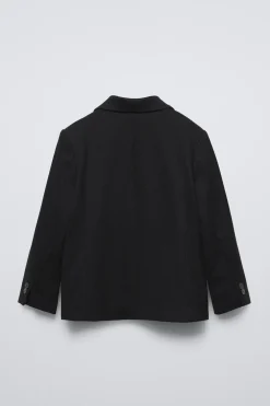 BLAZER DE FATO PIQUÉ-ZARA New