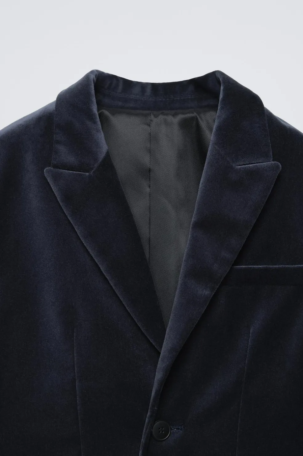 BLAZER DE VELUDO-ZARA Flash Sale