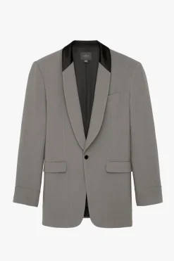 ZARA Blazers^BLAZER FATO CONTRASTE X STEFANO PILATI Cinzento
