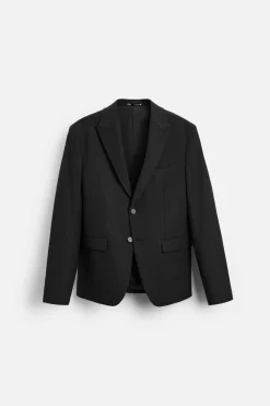 ZARA Blazers^BLAZER FATO SLIM FIT Preto