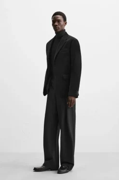 ZARA Blazers^BLAZER VELUDO Preto