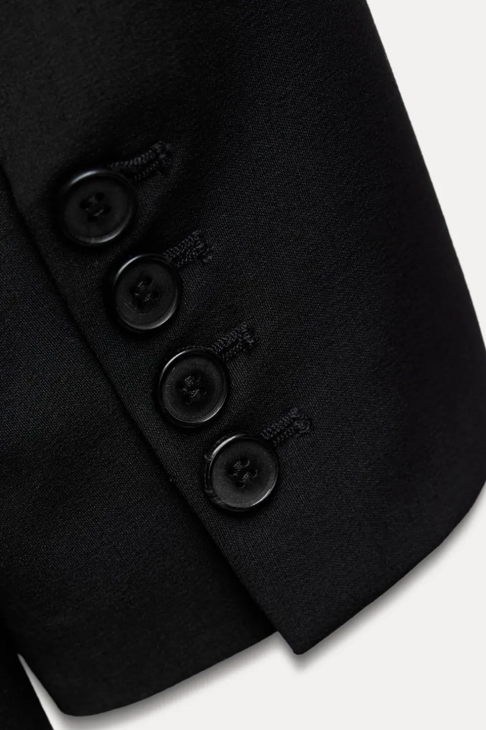 ZARA Vestidos^BLAZER VESTIDO ASSIMÉTRICO ZW COLLECTION Preto