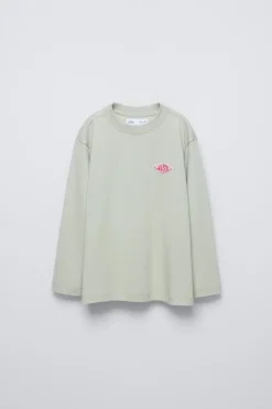BLUSA COM APLICAÇÃO-ZARA Hot