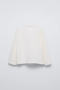 BLUSA COM APLICAÇÃO-ZARA Outlet