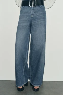 ZARA Camisas / Blusas^BLUSA COM FOLHOS ZW COLLECTION Cru
