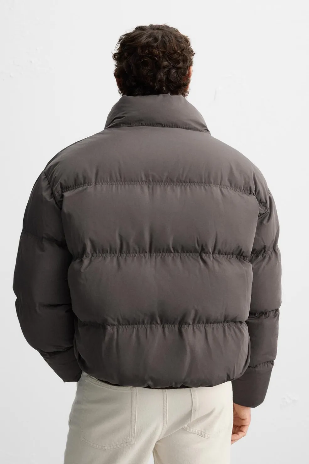 ZARA Vestuário De Inverno|Blusões^BLUSÃO ACOLCHOADO Castanho