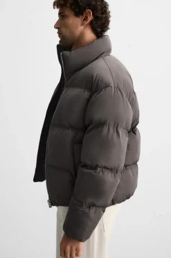 ZARA Vestuário De Inverno|Blusões^BLUSÃO ACOLCHOADO Castanho
