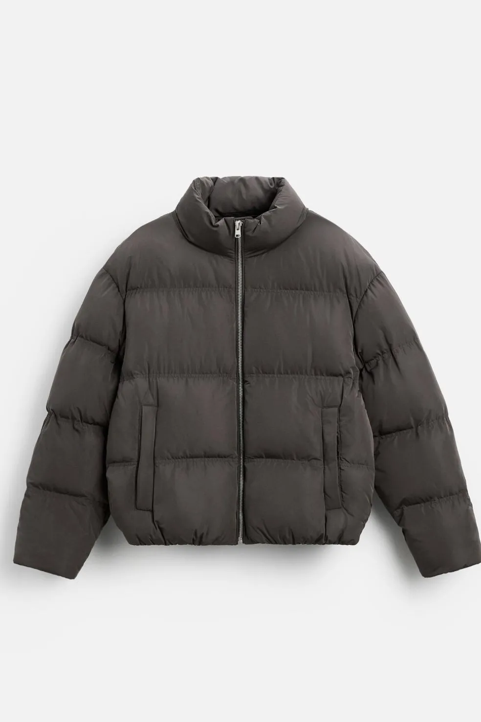 ZARA Vestuário De Inverno|Blusões^BLUSÃO ACOLCHOADO Castanho