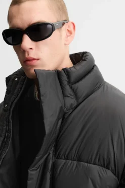 ZARA Blusões|Casacos De Pluma^BLUSÃO ACOLCHOADO BOXY FIT Preto