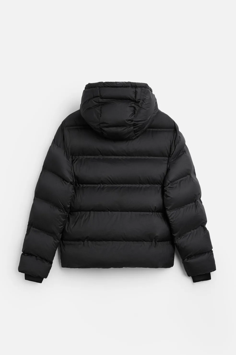 ZARA Vestuário De Inverno|Blusões^BLUSÃO ACOLCHOADO CAPUZ Preto