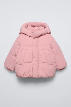 BLUSÃO ACOLCHOADO COM CAPUZ-ZARA Shop