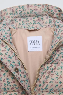 BLUSÃO ACOLCHOADO FLORES-ZARA Discount