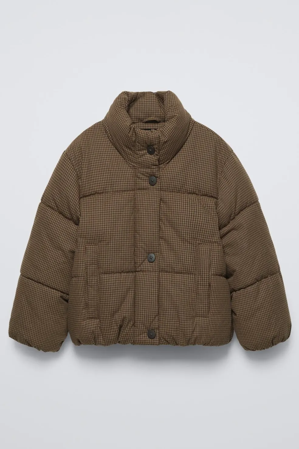 BLUSÃO ACOLCHOADO XADREZ VICHY-ZARA Online