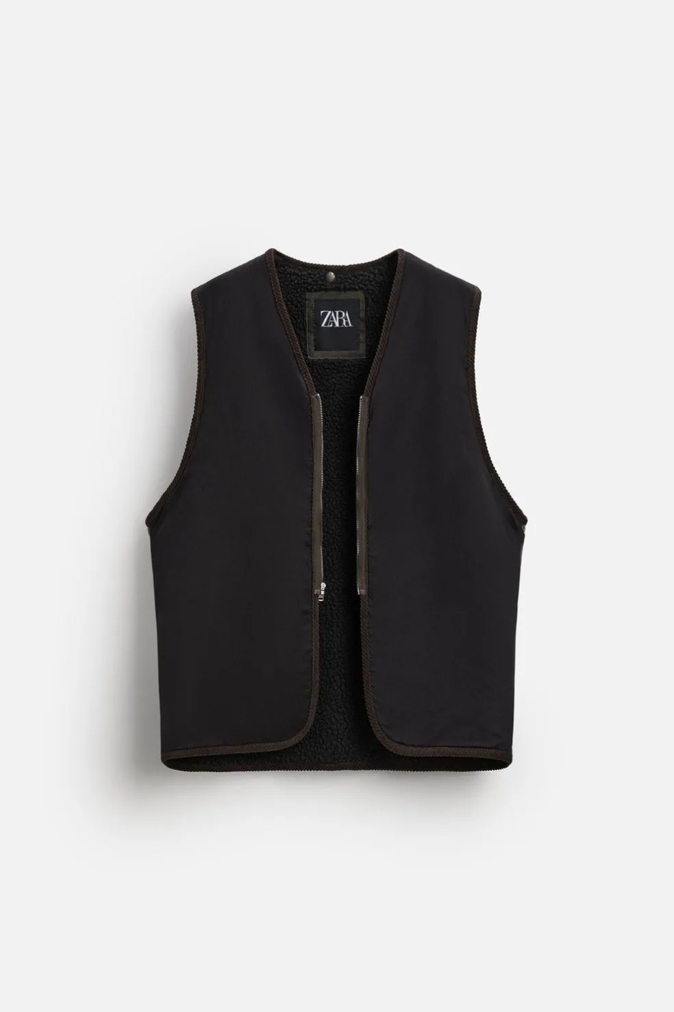 ZARA Blusões^BLUSÃO AMOVÍVEL PATCHWORK Verde