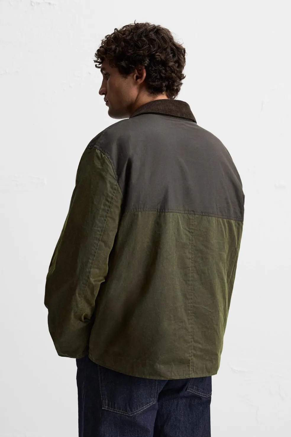 ZARA Blusões^BLUSÃO AMOVÍVEL PATCHWORK Verde