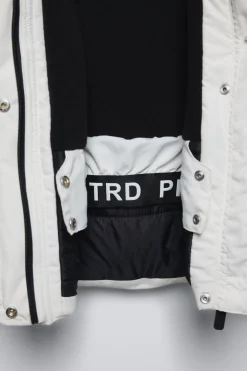 BLUSÃO COM CAPUZ COM PELO WATER REPELLENT E WINDPROOF SKI COLLECTION-ZARA Sale