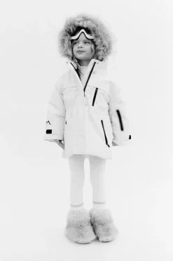 BLUSÃO COM CAPUZ COM PELO WATER REPELLENT E WINDPROOF SKI COLLECTION-ZARA Sale