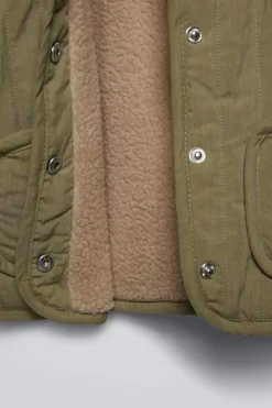 BLUSÃO COM EFEITO DE PELO ENCARACOLADO-ZARA Outlet