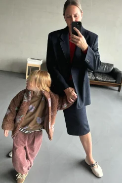 BLUSÃO COM EFEITO DE PELO ENCARACOLADO ESTAMPADO FLORES-ZARA Clearance