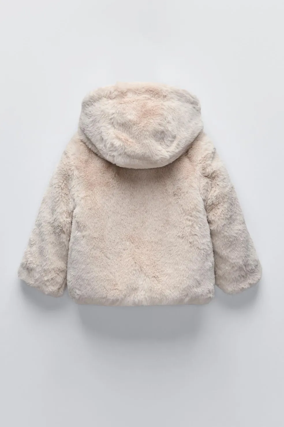 BLUSÃO COM FAUX FUR E CAPUZ-ZARA Store