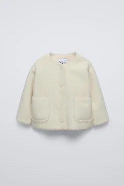 BLUSÃO DE DUPLA FACE-ZARA Discount