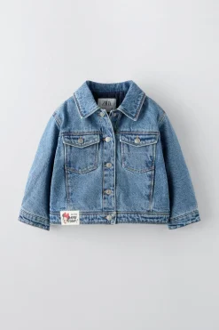 BLUSÃO DENIM ACOLCHOADO MINNIE MOUSE © DISNEY-ZARA Online