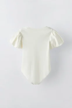 BODY COM MANGA BALÃO-ZARA Discount