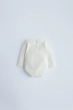 BODY COMBINADO COM FOLHO-ZARA Sale